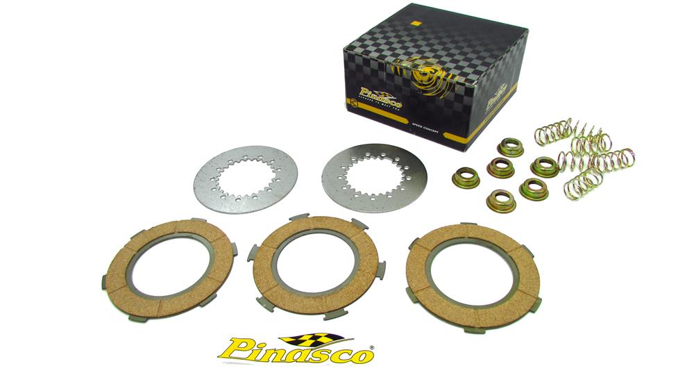 KIT DISCHI FRIZIONE 6 MOLLE PINASCO VESPA 125 150 PX SPRINT