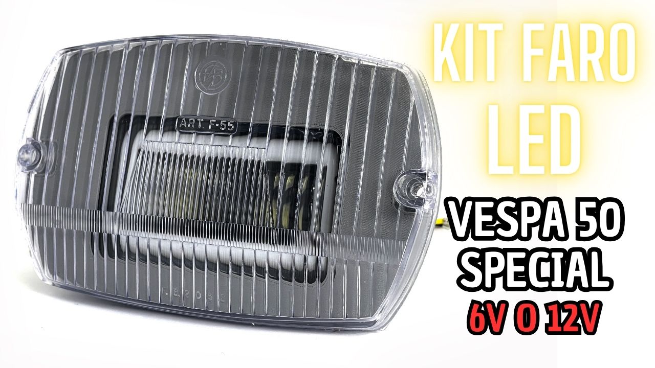 FARO ANTERIORE A LED VESPA 50 SPECIAL